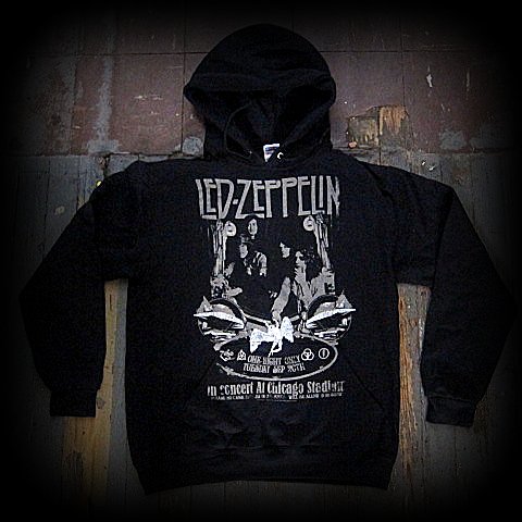 LED ZEPPELIN - Chicago Concert- Hoodie